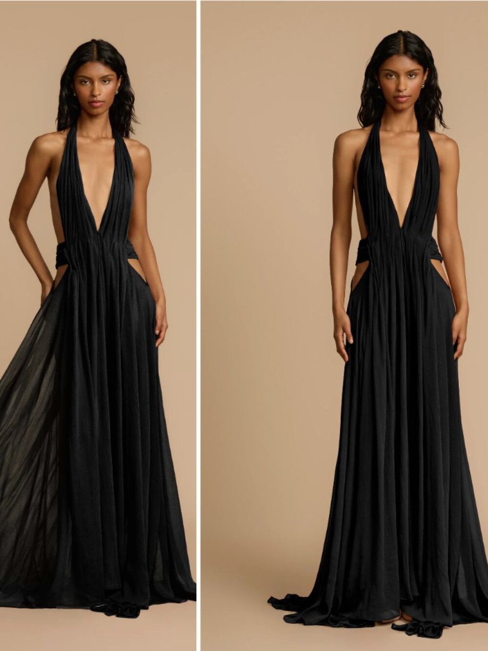 ARCINA ORI FLORENCE DRESS BLACK